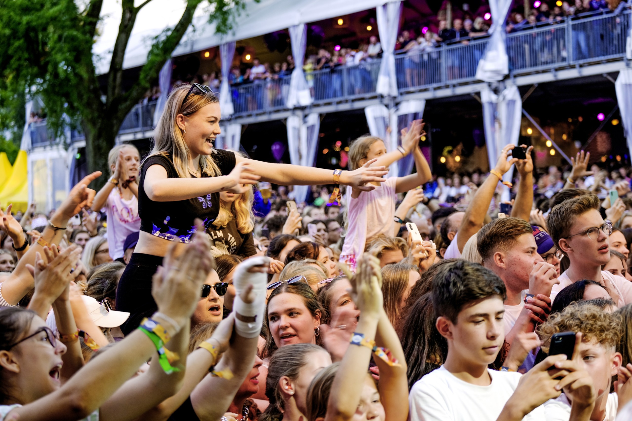 Ausgelassene Stimmung vor der Seebühne gehört auch dieses Jahr zum SummerDays Festival.