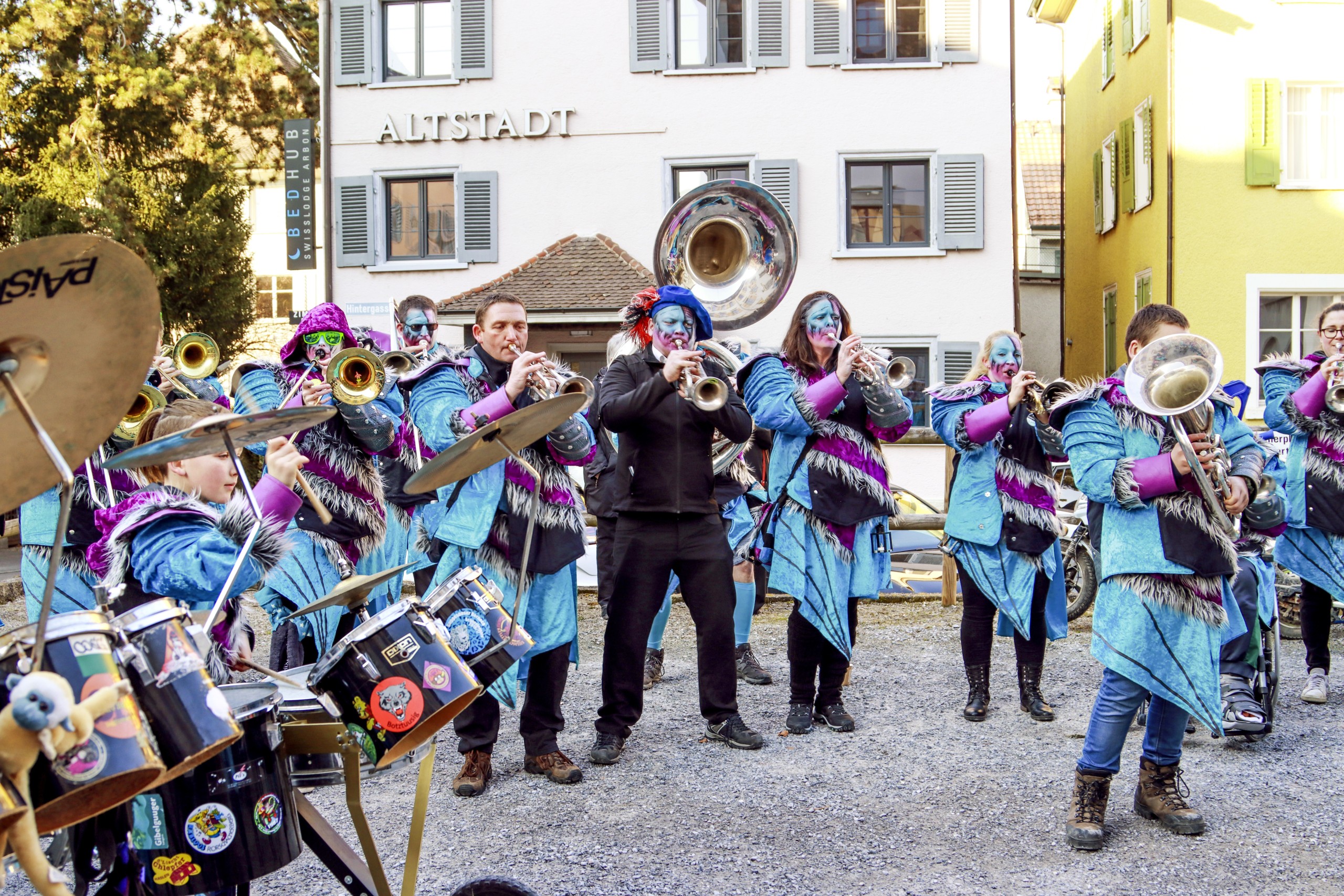 Sorgen auch heuer für Stimmung an der Fasnacht: die Arbor Felix Hüüler.