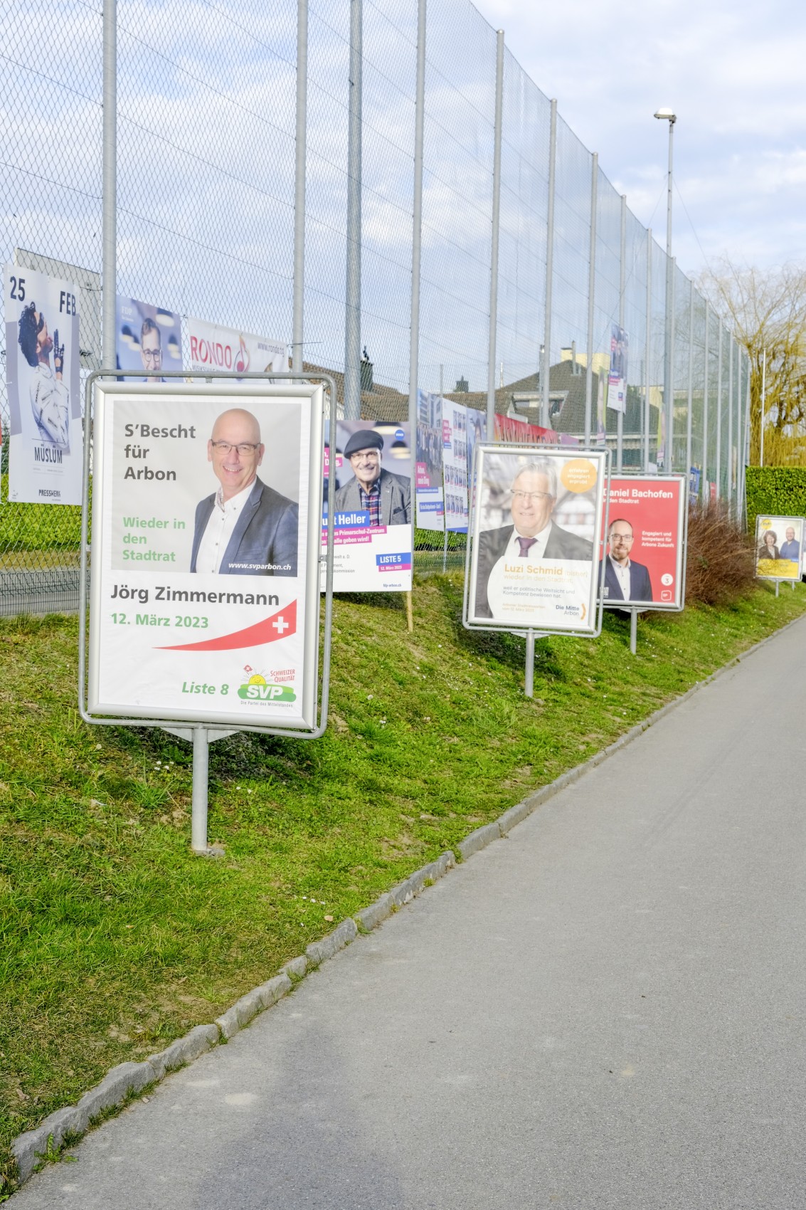 Arbons Stimmbevölkerung hat am 12. März die Qual der Wahl.