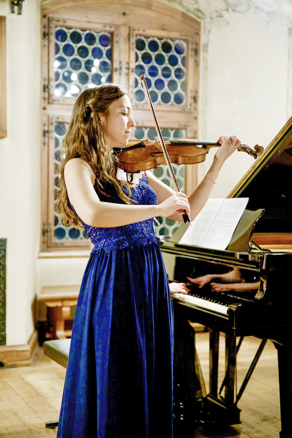 Livia Berchtold hat die Konzertreihe «Klassik im Schloss» gegründet.