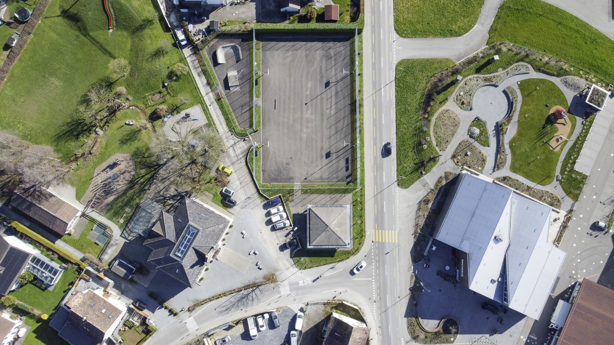 Dieses schwarze Rechteck sorgt in Arbon für heisse Köpfe.