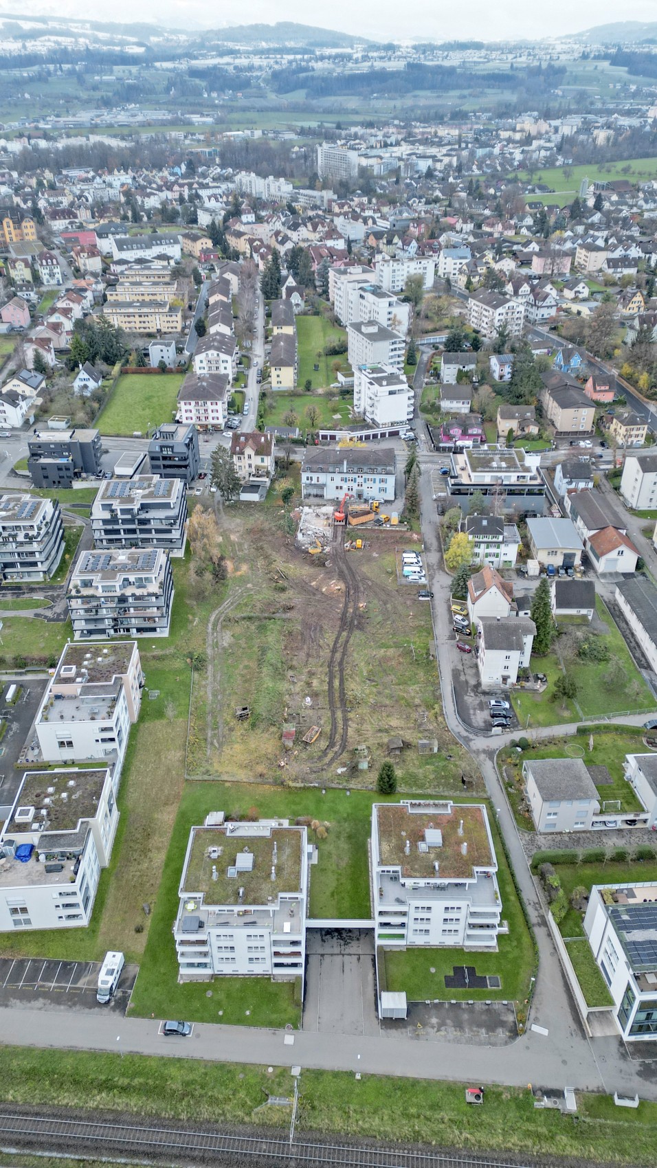 Erste vorbereitende Arbeiten für die «Ziegelhütte» sind bereits im Gange.