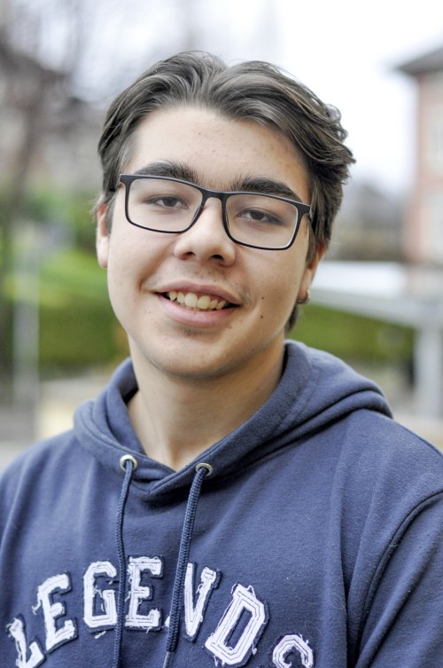 Aaron Peiker, Arbon 15 Jahre, Klasse 3a