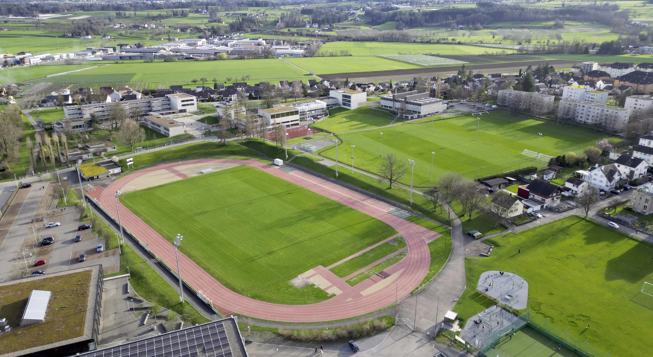 Vom neuen Kunstrasen auf der Sportanlage Stacherholz wird nicht nur der FC Arbon 05 profitieren.