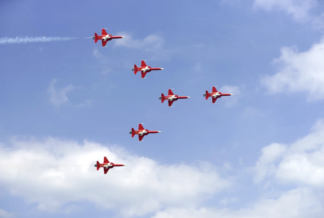 Die Jet-Kunstflugstaffel der Schweizer Armee wird sich am Arbon Classics über den Köpfen der Zuschauer in die Lüfte schwingen.