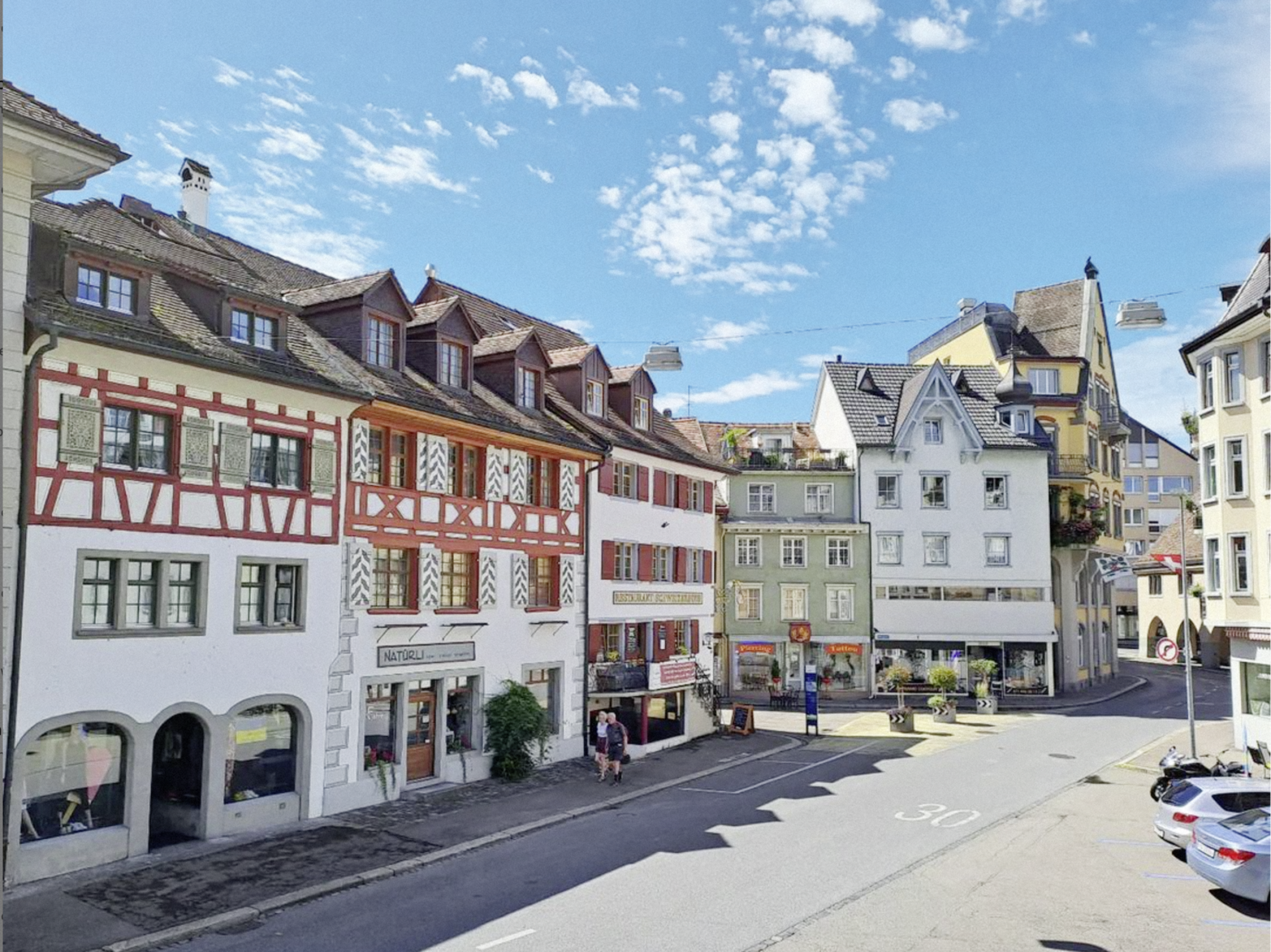 Fachgeschäfte wie das «Natürli» wird es auch in Zukunft in der Arboner Altstadt geben.