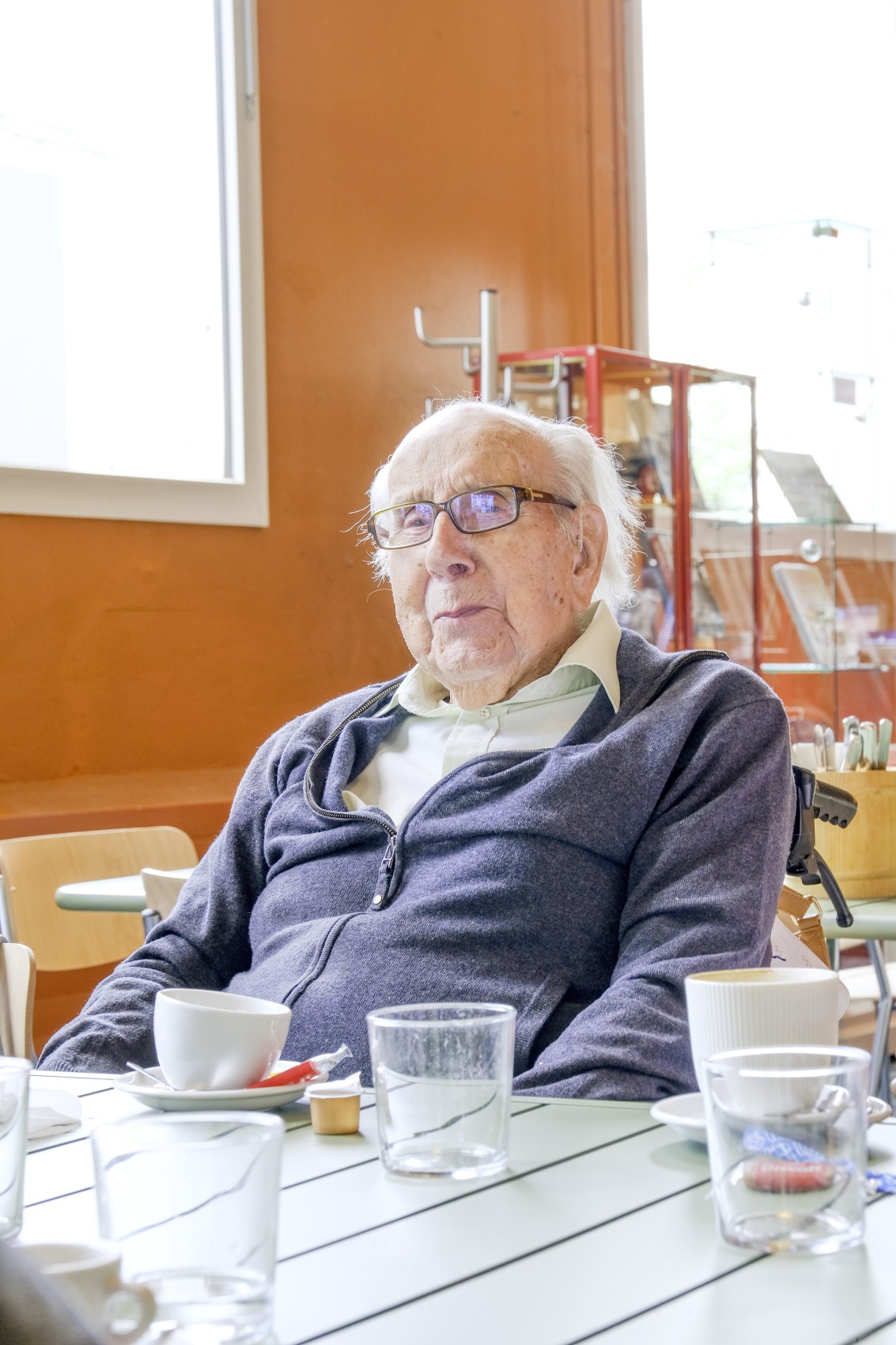 Albert Honegger reist mit seinen 106 Jahren immer noch gerne nach Arbon.