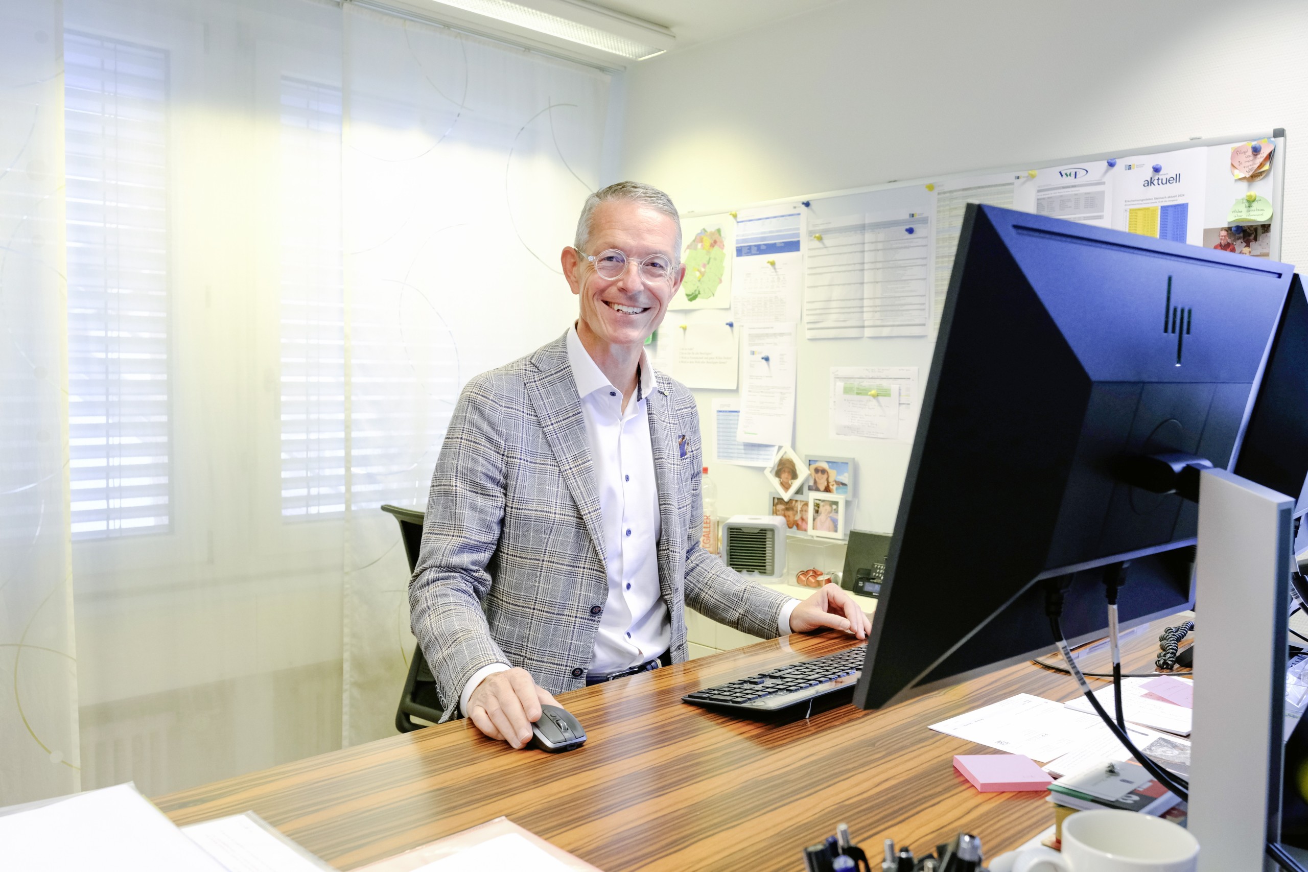 Steinach – «die Perle am Bodensee» – hat genügend anstehende Projekte, da braucht es keine Visionen, befindet Gemeindepräsident Michael Aebisegger.