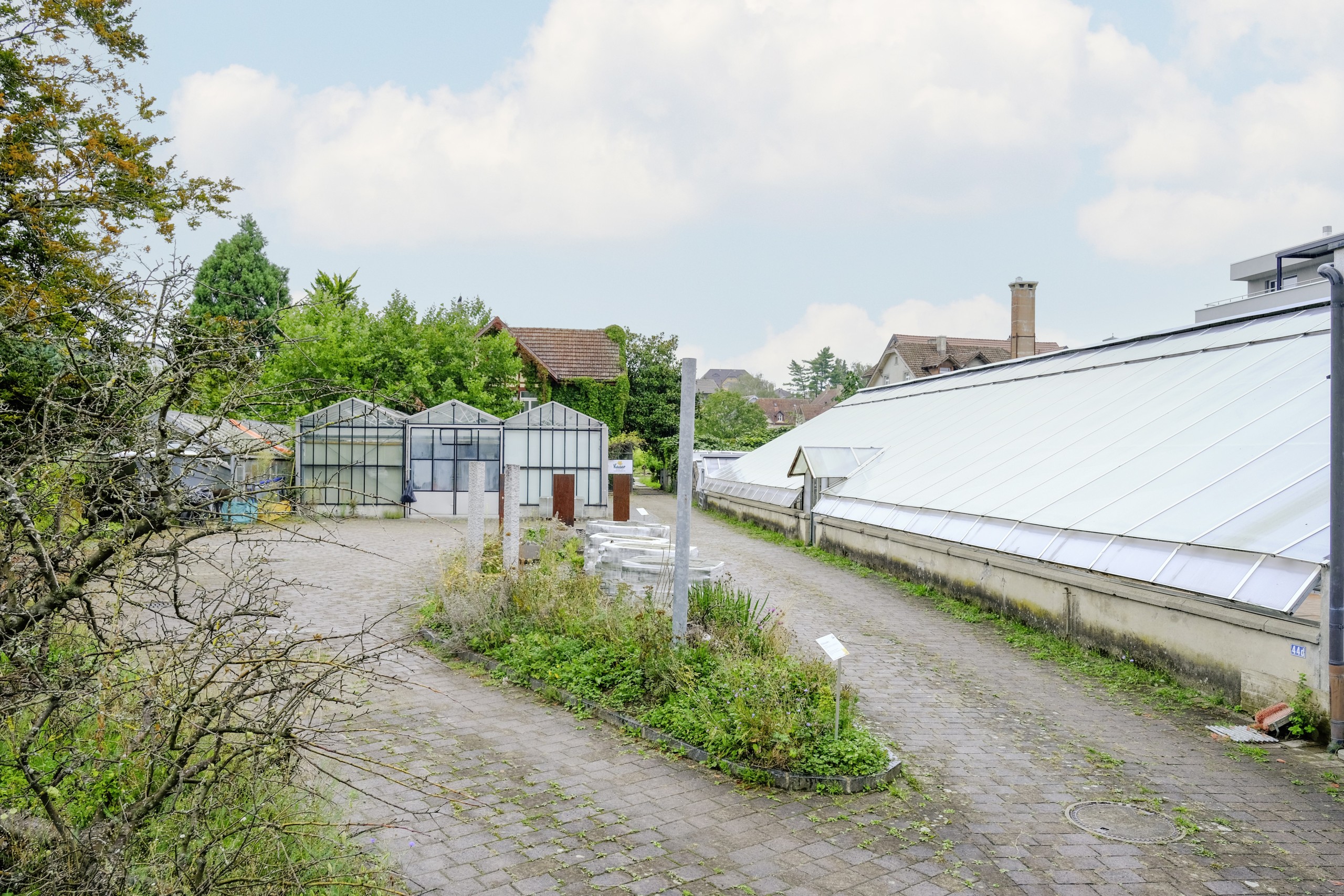 Weitläufig, aber ungünstig aufgebaut: So präsentiert sich der heutige Firmenstandort der Kaiser Garten- und Landschaftsbau AG in Arbon.