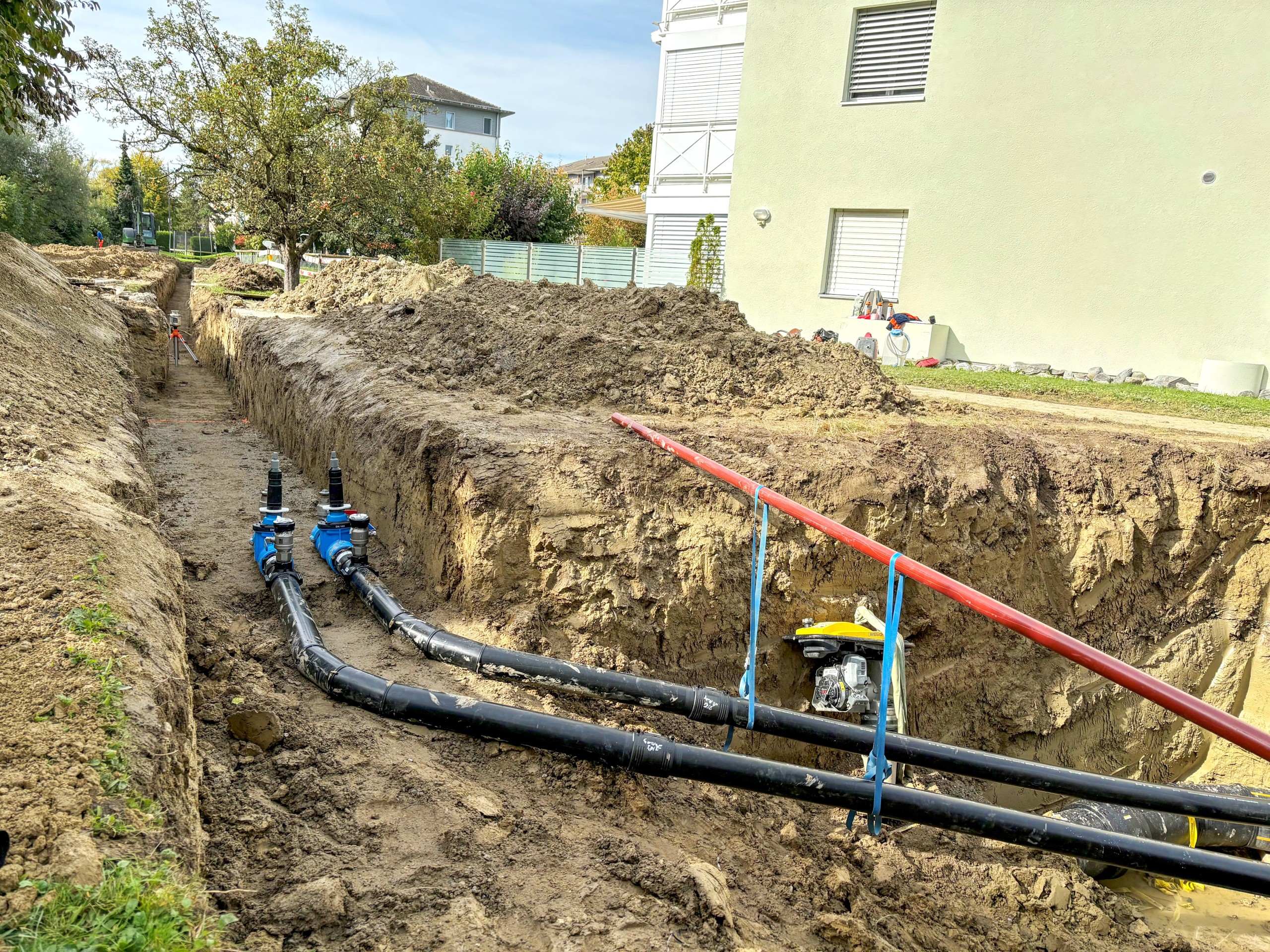 Die Seeleitung liefert Energie für knapp 1000 Haushalte und trägt zur Einsparung von circa 800 000 Liter Heizöl bei.