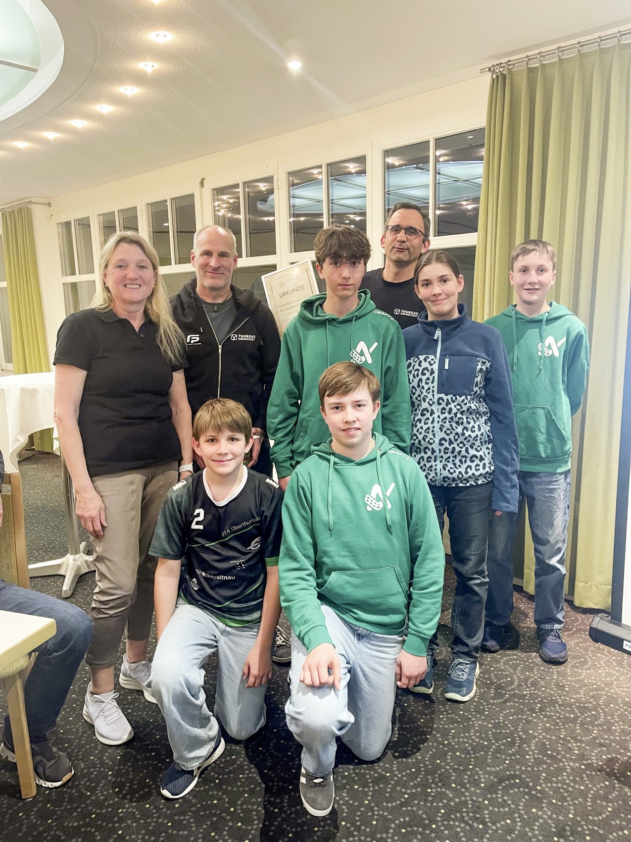 Unihockey-Teams Oberthurgau U14B