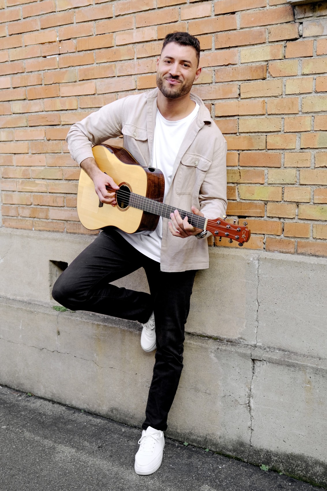 Musiker Kevin Scheiwiller ist momentan bei der Gesangs-Castingshow «The Voice of Germany» auf Sat.1 zu sehen.