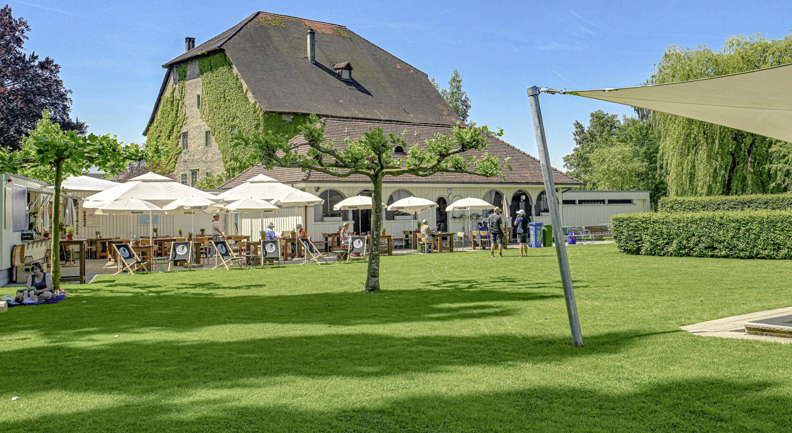 Die Steinacher Badi bleibt weiterhin betreut.