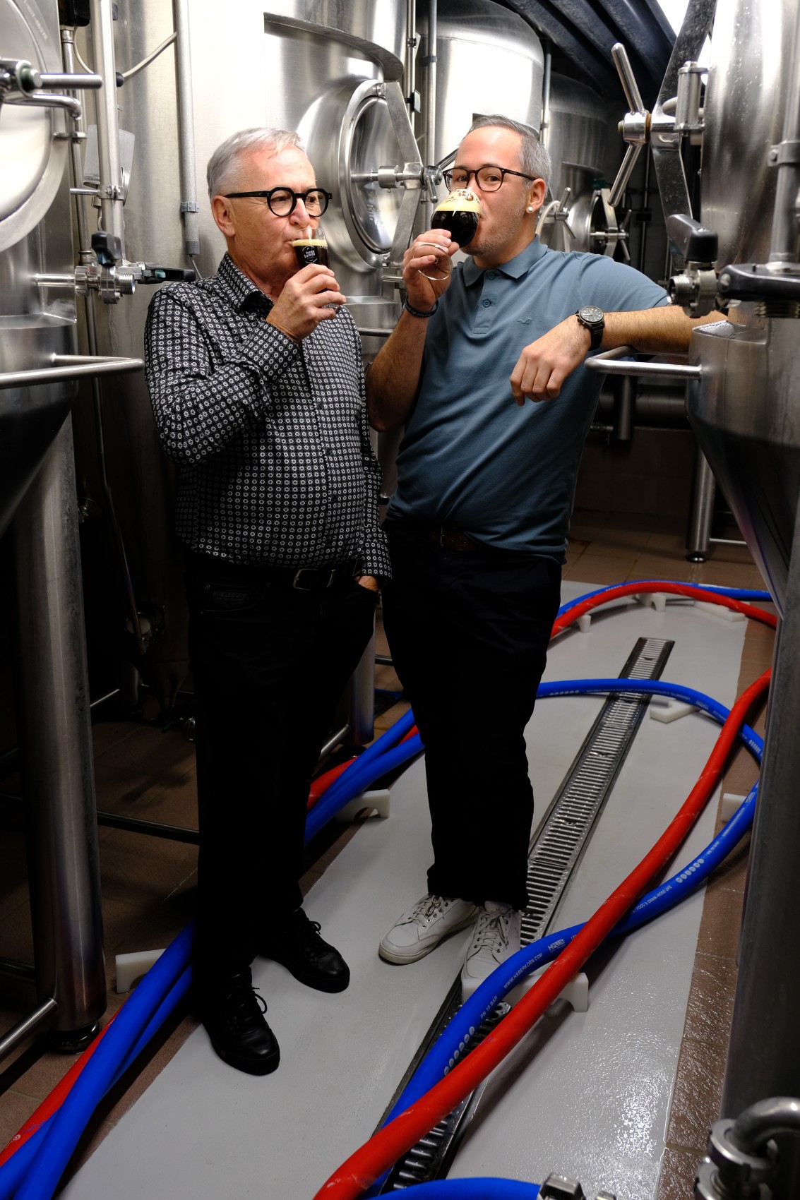 Im Sommer übergab Walter Tobler (l.) das Amt des Verwaltungsratspräsidenten der Huus-Braui AG an seinen Sohn Ramon Sprenger.