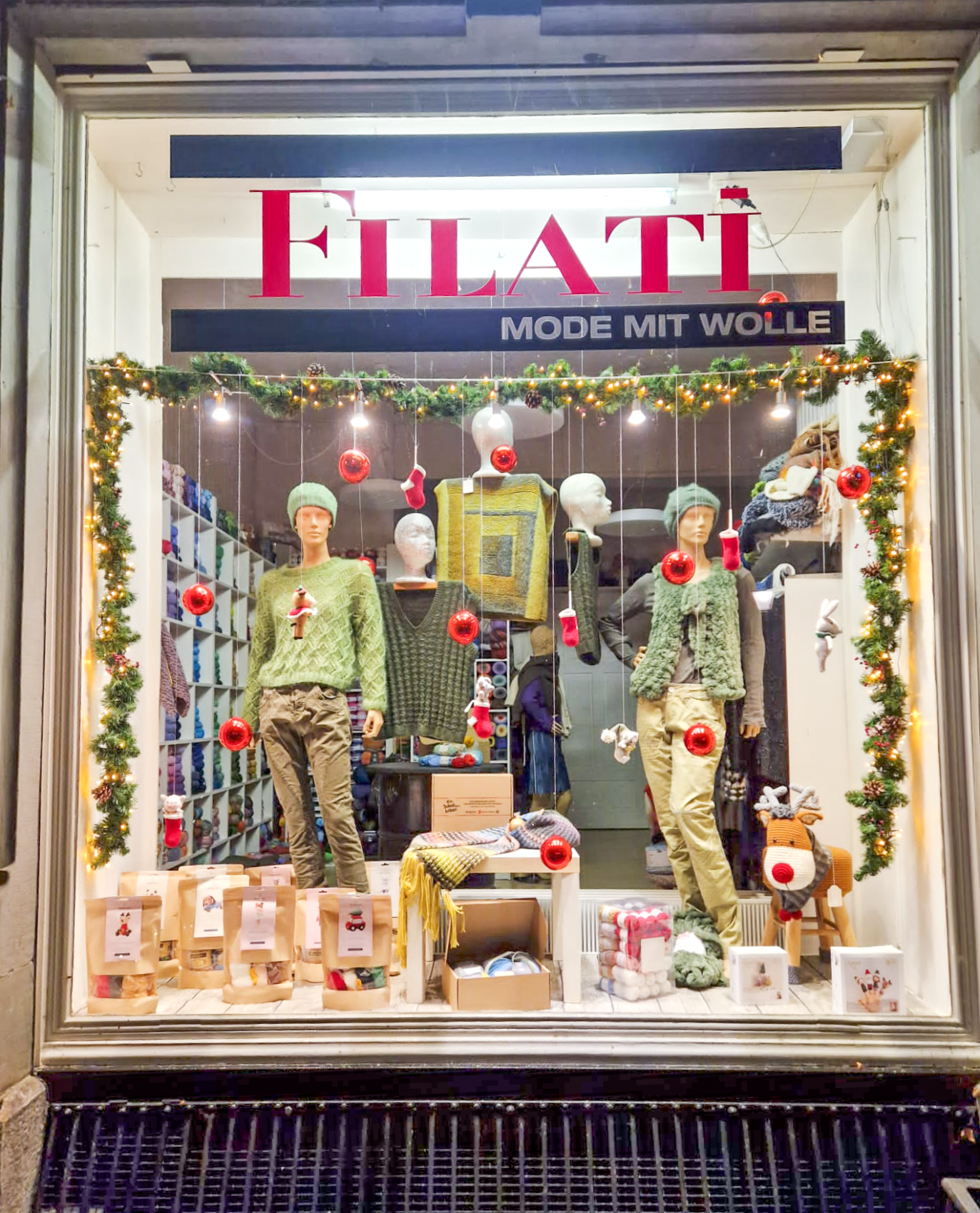 Filati Mode mit Wolle mit einem Geschenk und einer Aktion