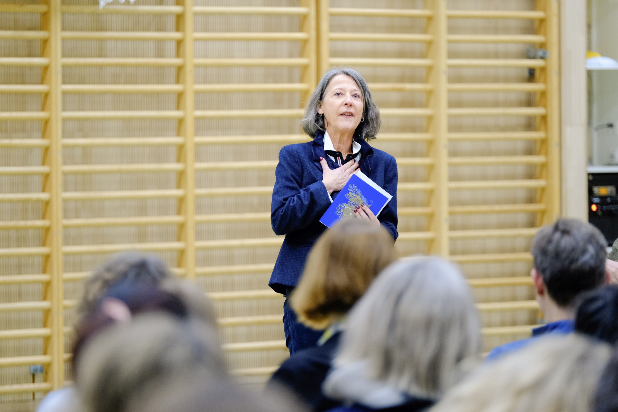 An der Jubiläumsfeier enthüllte Regina Hiller das neue Logo der PSGA, das von der Arbonerin Ursula Hitz designet wurde. (siehe unten)