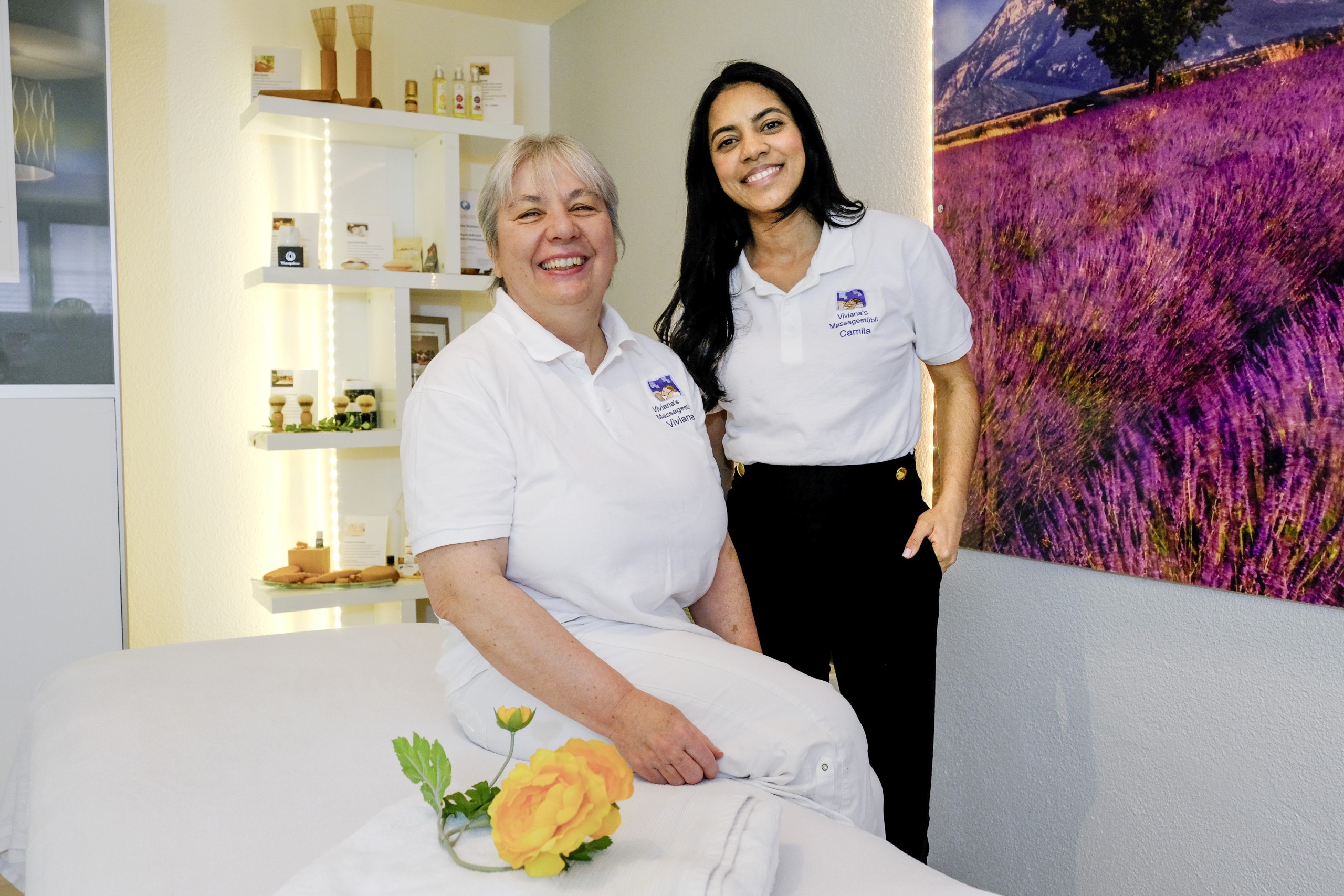 Viviana Mühlemann (l.) expandiert und macht aus ihrem Ein- einen Zwei-Frau-Betrieb. Seit Anfang des Jahres verstärkt Schwiegertochter Camila Mühlemann-Silva das kleine Team.