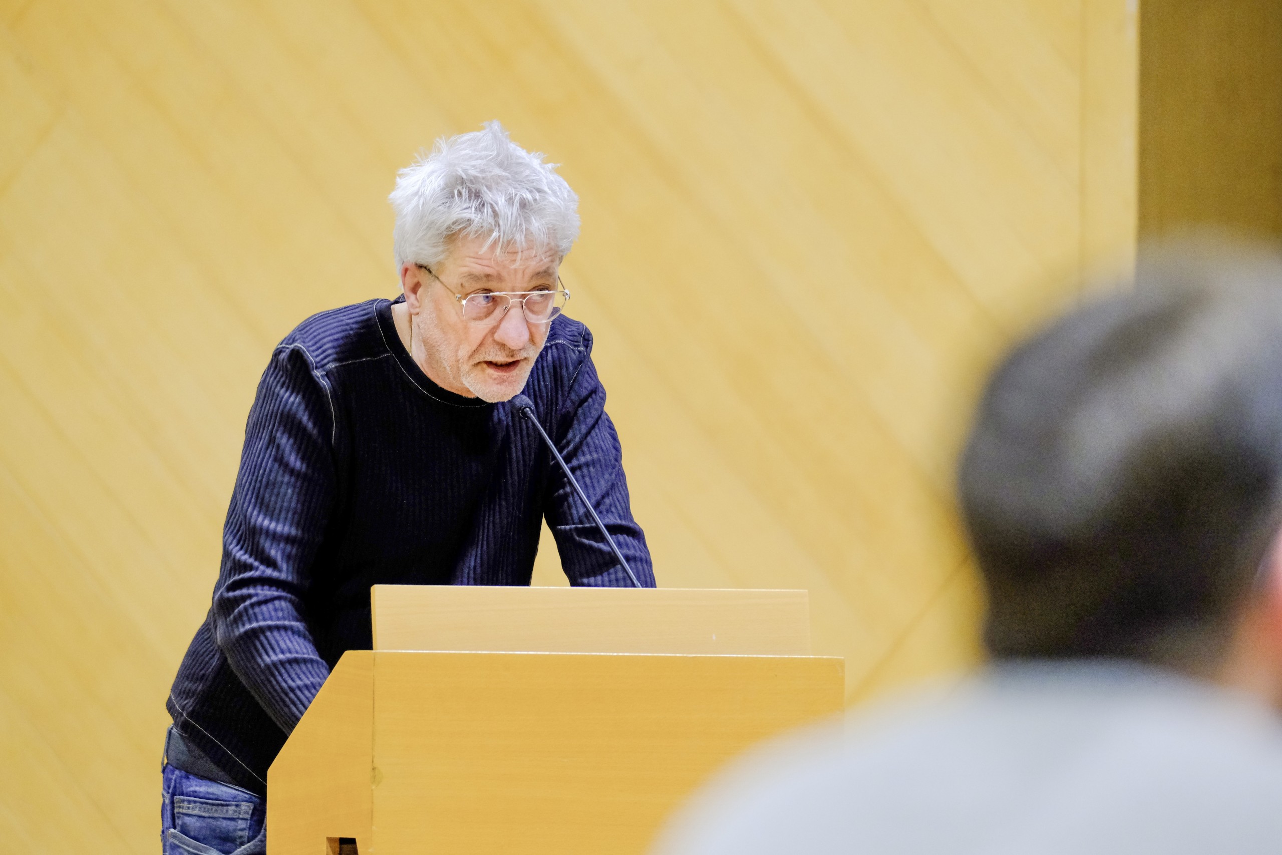 Christoph Seitler sorgte mit seinen zahlreichen Anträgen für Bewegung im Saal.