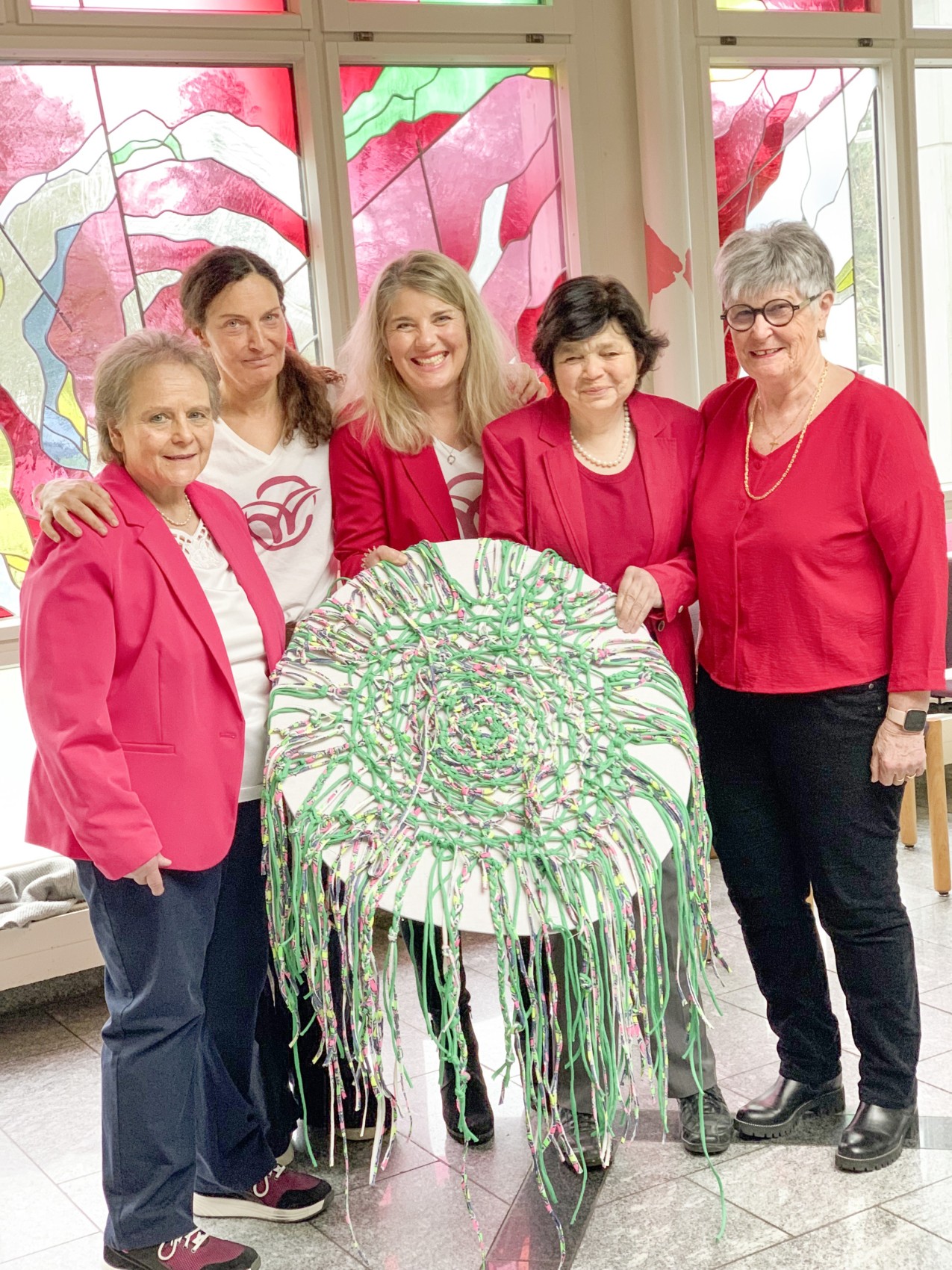 Andrea Eberle, Präsidentin der Frauengemeinschaft Arbon, und ihre Vereinskolleginnen setzen sich mit diversen Engagements für die Bevölkerung ein.