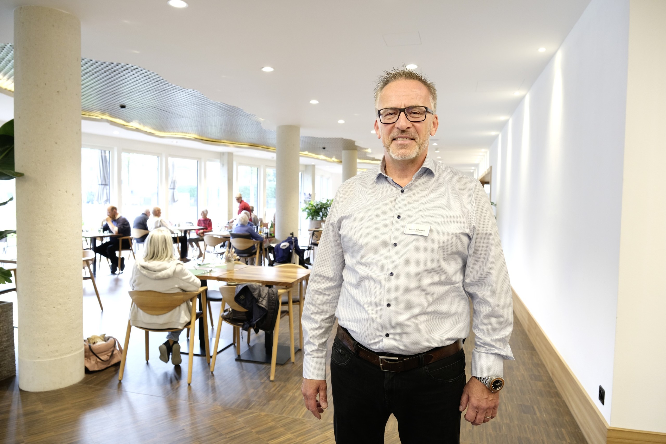 Markus Bittmann leitet seit Frühling 2023 den Gartenhof in Steinach.