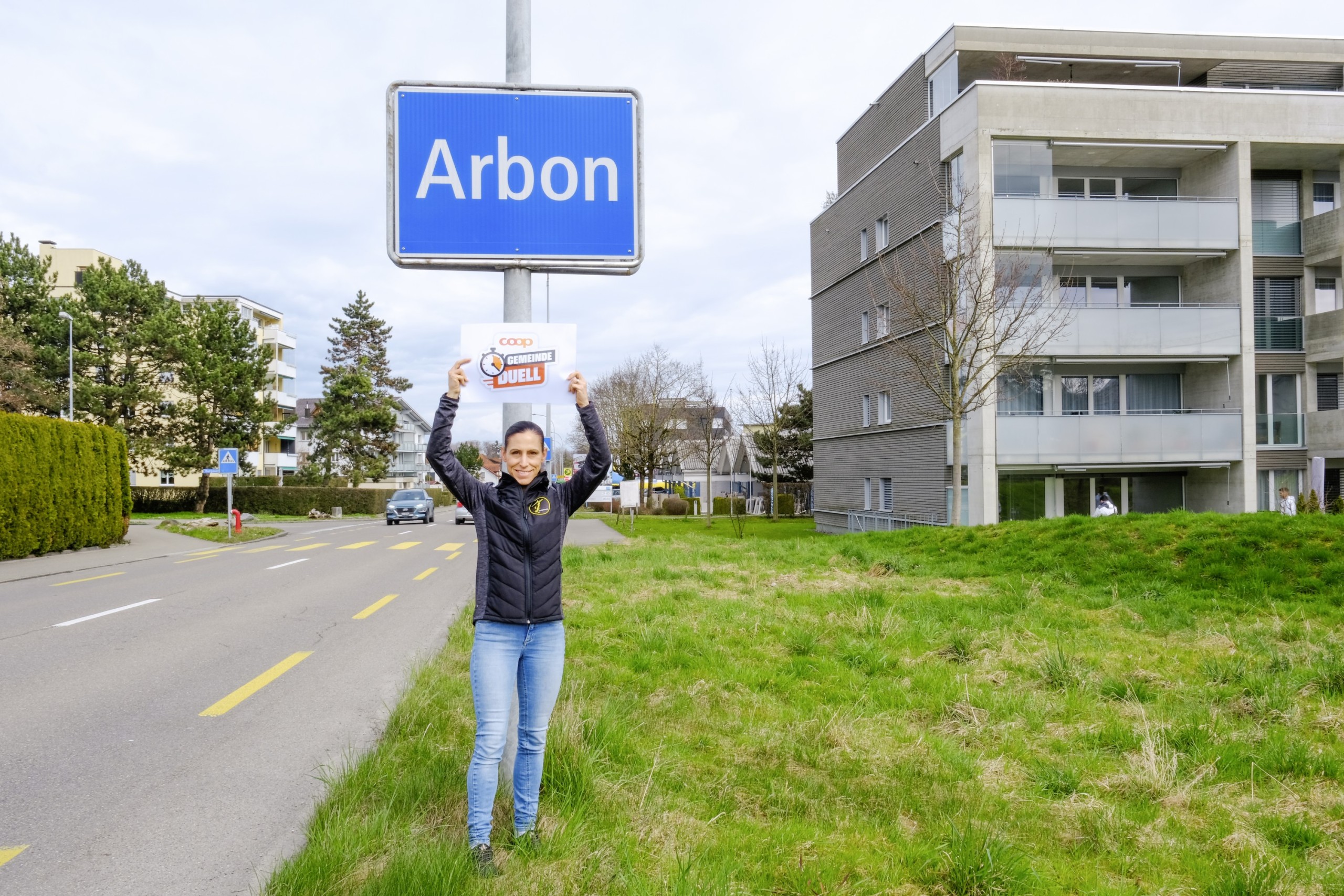 Arbon nimmt in diesem Jahr erstmals am «Coop Gemeindeduell» teil und  sammelt den Mai über gemeinsam Bewegungsminuten.