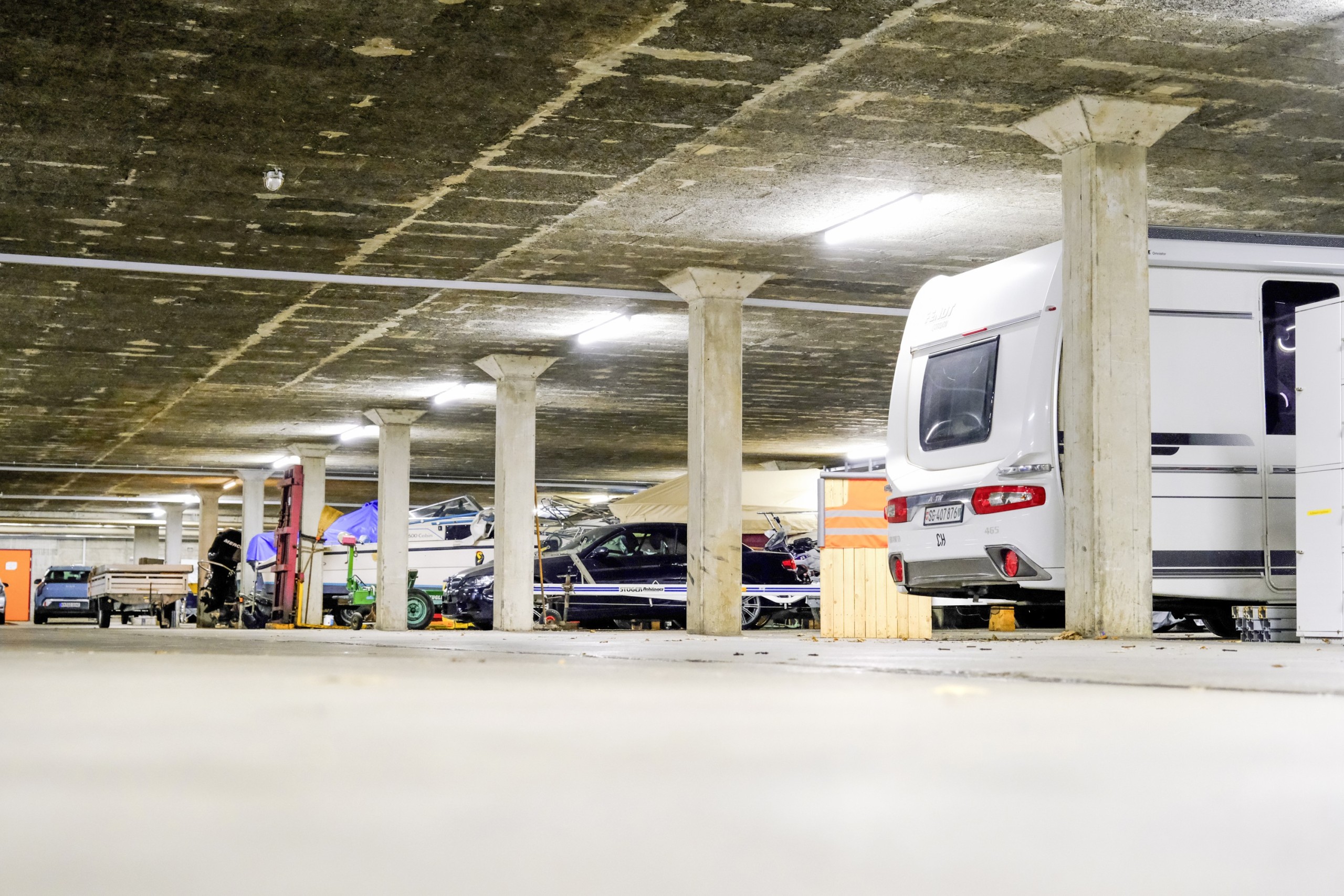 Die Nutzung der Seeparksaal-Tiefgarage verstösst gegen den Brandschutz