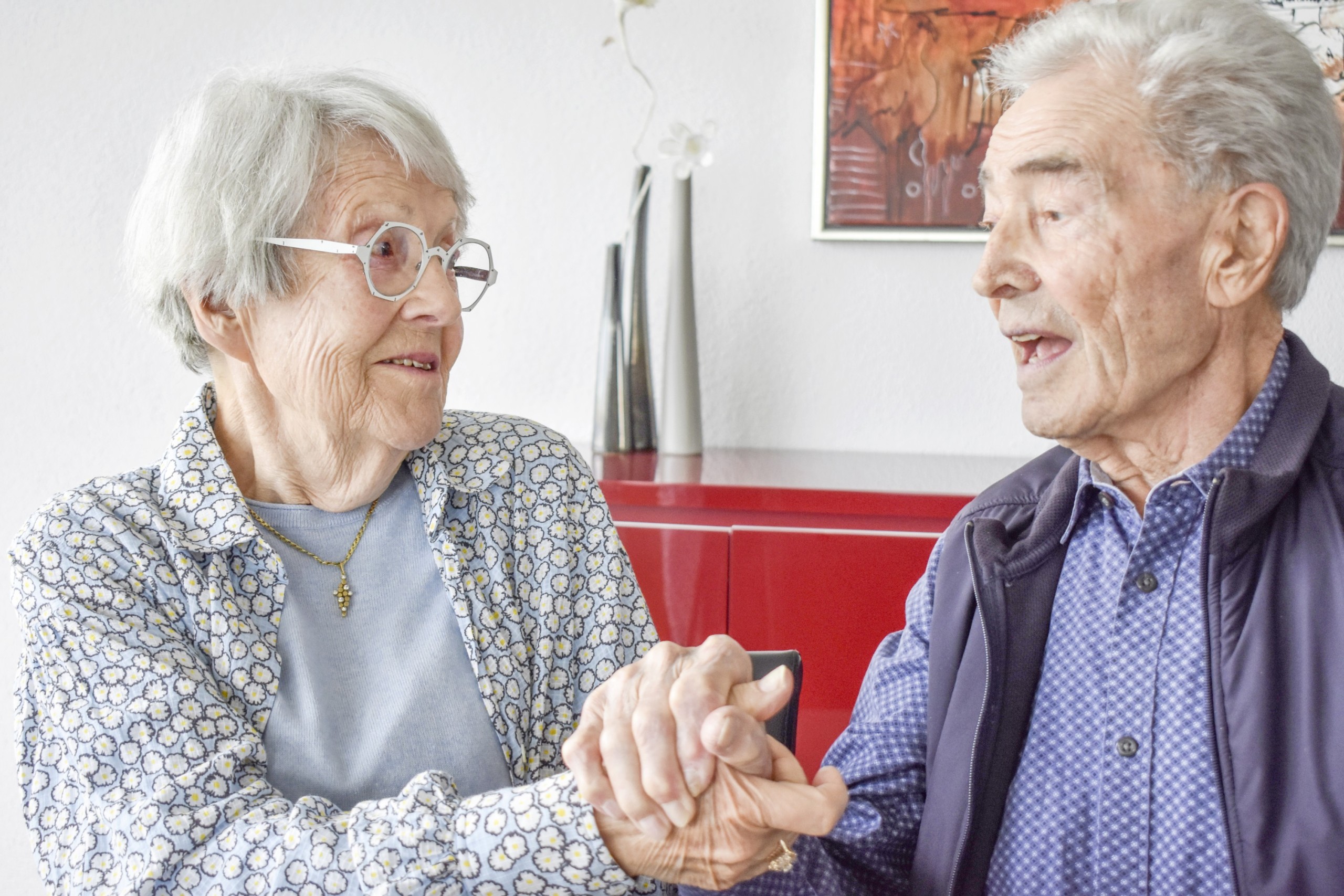 Dass er so alt werden durfte, ist für Ruedi Hayn ein Segen von oben. Hedy Züger verspürt diesbezüglich vor allem Dankbarkeit.