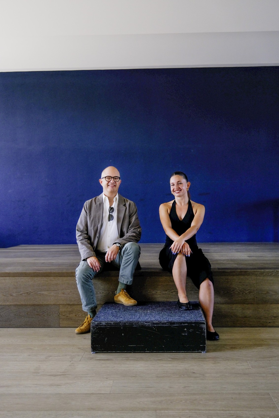 Zwei Jubiläen, ein Festjahr: Musikschulleiter Viktor Wanderley (links) und Tanzwerkstatt-Leiterin Elena Graf gestalten das Jubiläumsprogramm der Musikschule Arbon und der Tanzwerkstatt mit.