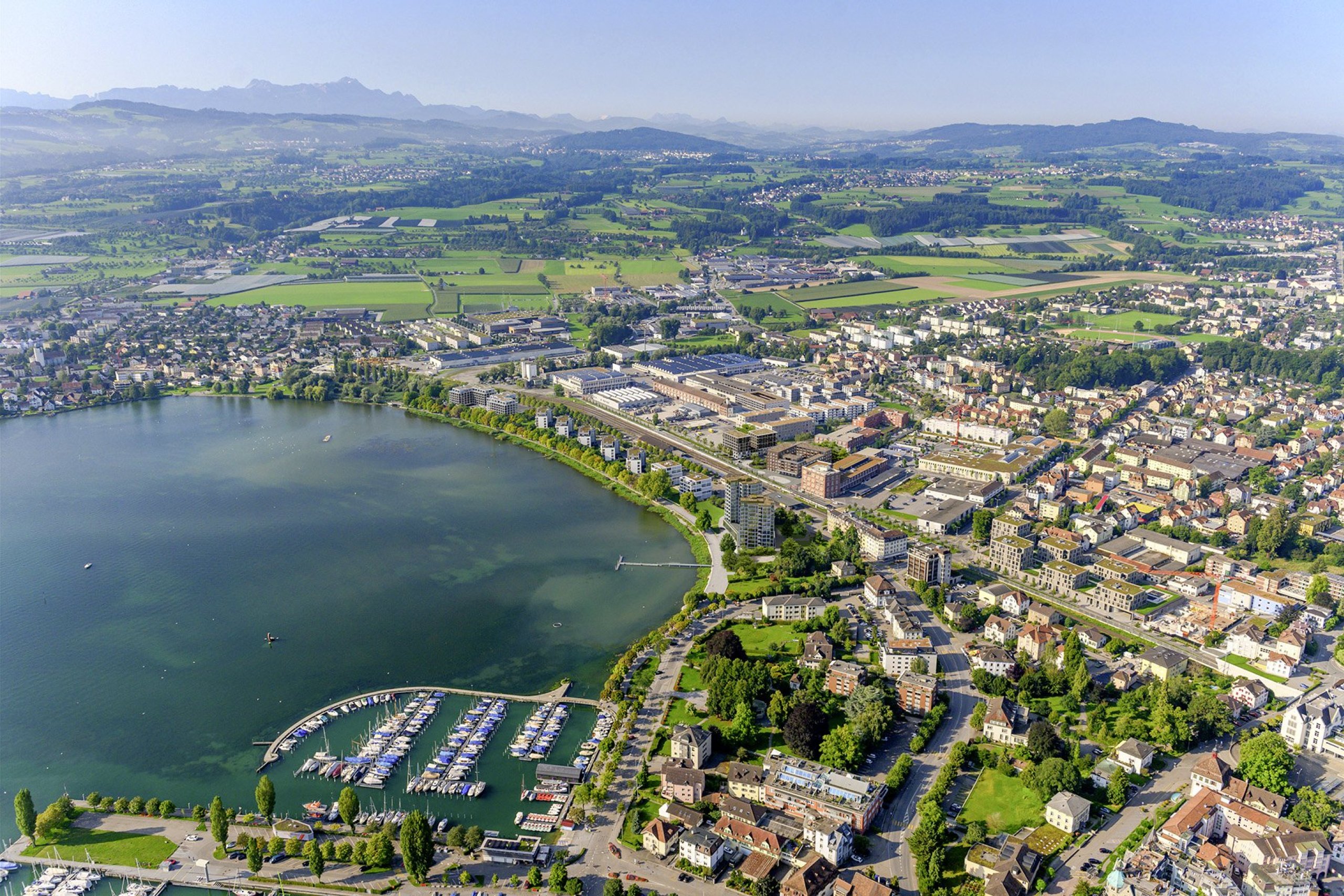 Die Vision der HRS mit den beiden Riva-Türmen am Seeufer bleibt weiterhin das – eine Vision.